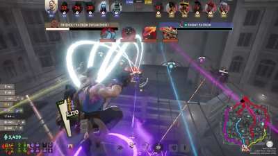 Only an asshole like Lash would do the forbidden ring around the rosie technique to save the game (51 mins in)