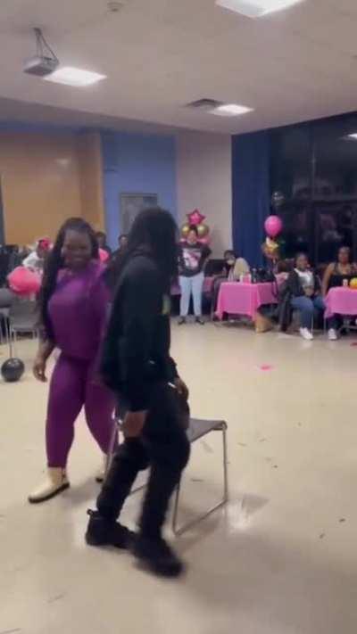 HMF While I bodyslam this chair