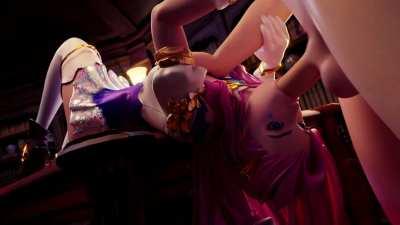 Seraphine part2 Hot FUCK (TheCount )[ league of legends]