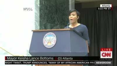 Atlanta Mayor calls for the 