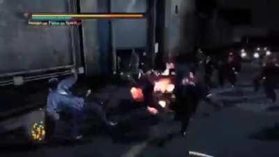 Kiryu you cant just fight the entire tojo clan. Kiryu: ...