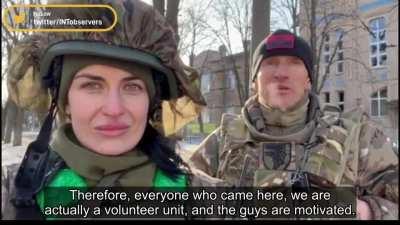 A very powerful message from Witch and Kiyanyn on the situation in Bakhmut and the reason why they are fighting. 11-01-23