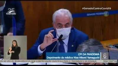 Momento mais constrangedor da CPI.