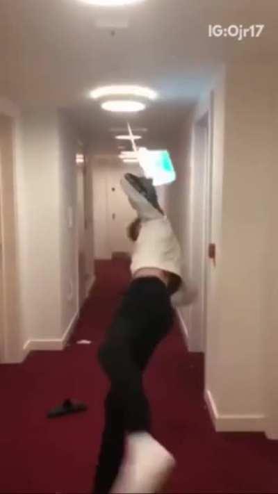 Exit Sign Fights Back