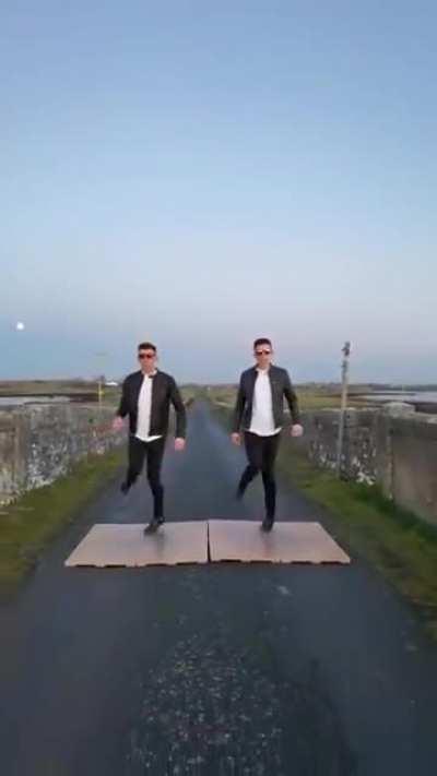 He's probably cheating!