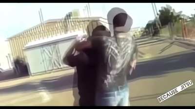 Local backpacker wears PPV superstar like a Jansport