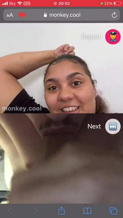 She was so shocked I had to go balls deep for her 🤣