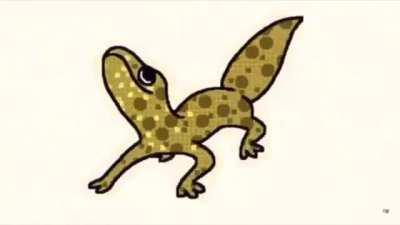 Didn’t make the lizard dance thing but I looped it and added the music. Hope you enjoy!