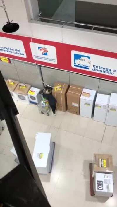 Don't want to pay for your ham? This is how Mission Impossible would steal it.