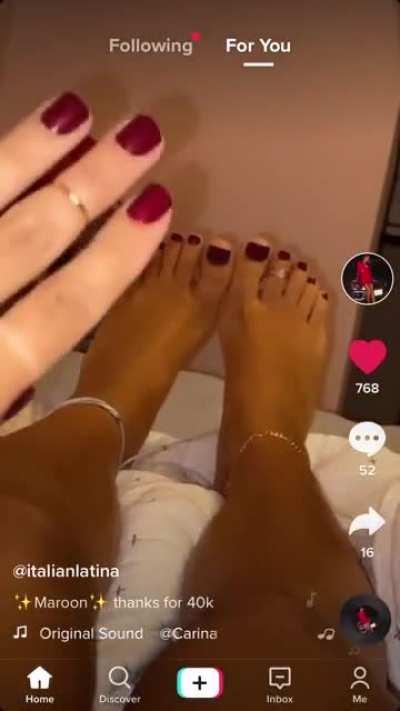 Toes again