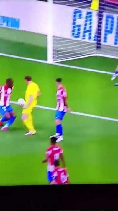 Milner didn’t touch the ball the defender did