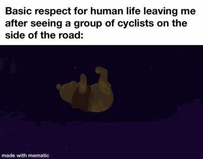 It’s always on the busy roads, too