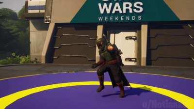 I recreated the Boba Fett dance in Fortnite because someone had to do it