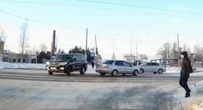 WCGW Crossing the street