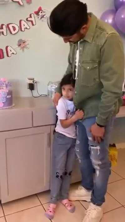 Kid said y’all taking too long........