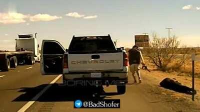 New Mexico, victim is survived by wife and children, assailant later killed