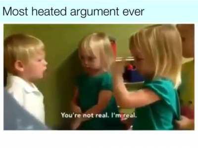 When kids have an argument