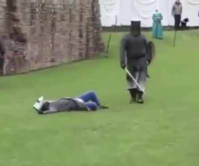 Mother said knocketh thee out