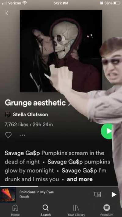 why do they think thats grunge😂