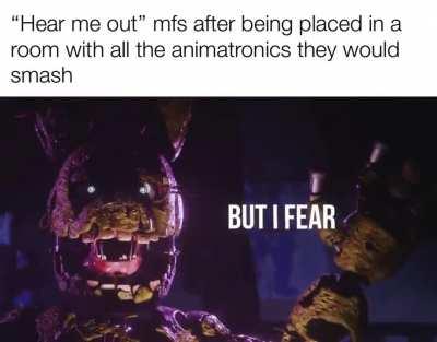 I will not hear you out