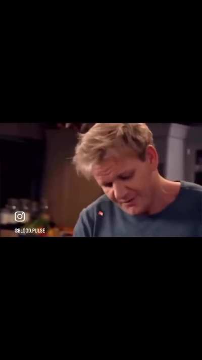 I think his ram saying it