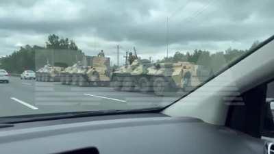 Ru pov:  The situation on the highway M4 