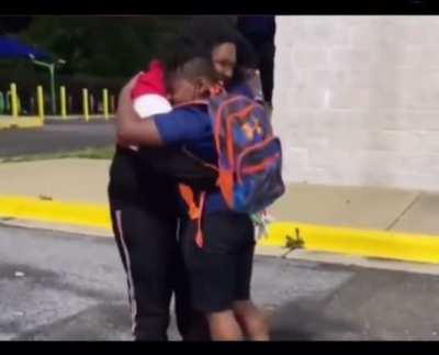 Father reunited with son after years in prison