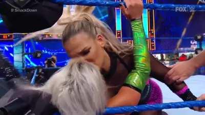 Natalya dominating Liv Morgan