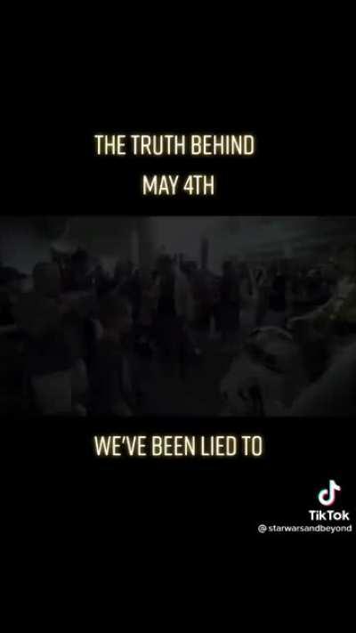 The truth behind May the 4th