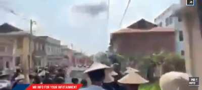 Protests against the military coup in Myanmar continue for the 4th month