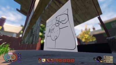 I was exploring in creative mode on grounded and...