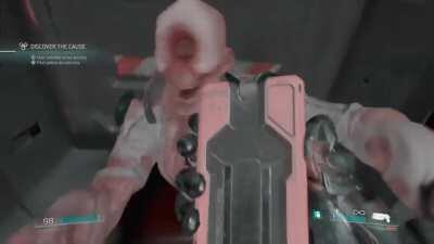 First time playing Doom 2016... it's a blast!