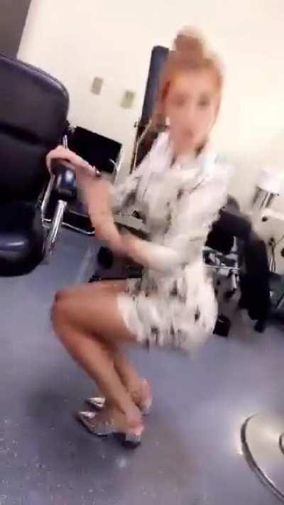 Flip that skirt up and fuck her in the ass