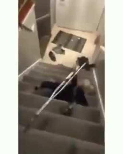 Should have taken the elevator