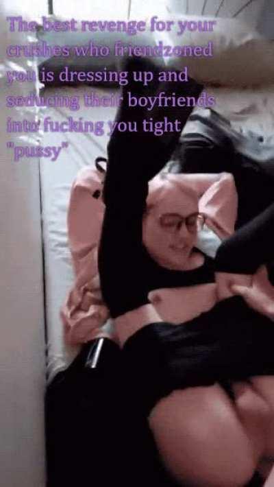 Its only for revenge tho, is not like you like their juicy cocks in your ass or anything