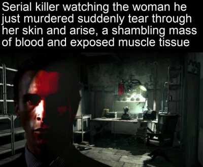 The sadistic smile she gave before she died suddenly makes sense