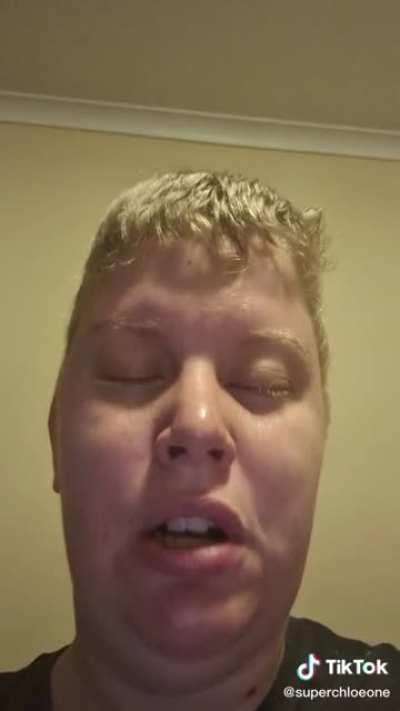 Gifted woman sings a beautiful song with heartfelt and genius lyrics about bullying