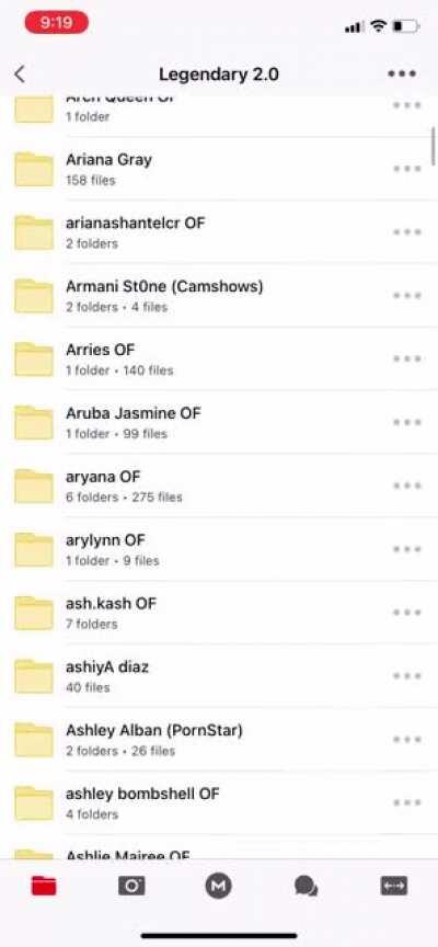Mega folder with 919 different onlyfans girls text me to see more $