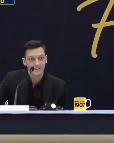 Öyleymiş tamam Mesut Özil