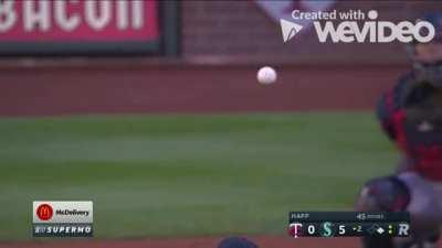 Mariners TV crew say Ty France is close to tying a record for getting Hit By a Pitch who is then Hit By a Pitch