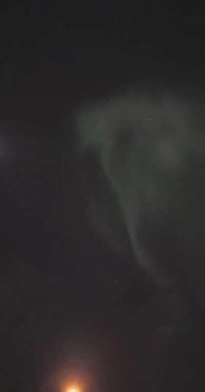 Gode forhold, ræva kamera. Tromsø i kveld!