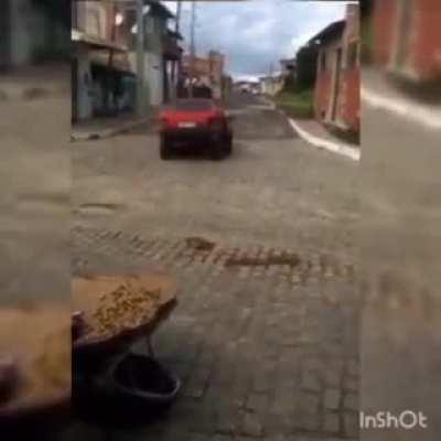 te recojo en el rojo 😏