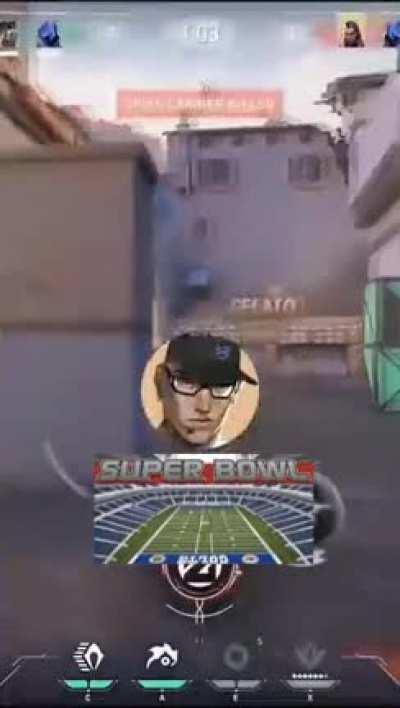 your valorant is : super bowl
