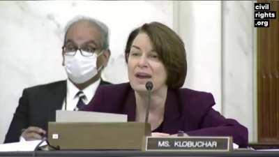 Senator Klobuchar's impassioned plea to save American democracy