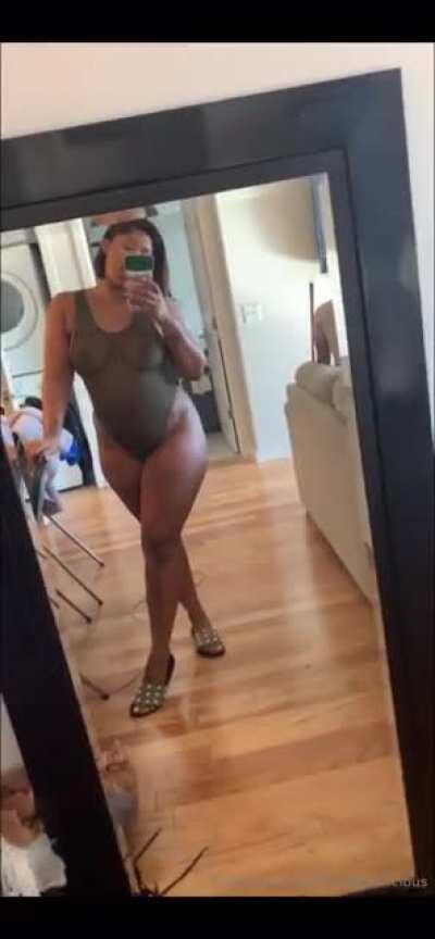 She’s warming up 👀