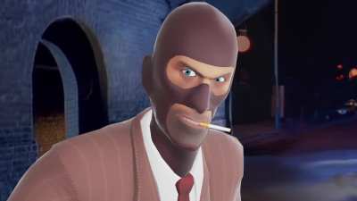 TF2 Spy sings - Never gonna Give You Up - Rick Astley