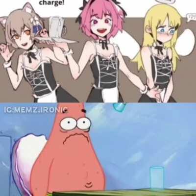 NO PATRICK what did you just eat?!