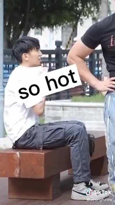 this is hilarious, cmon now. a true MAN.