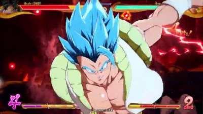 Gogeta Blue 100% Solo Rising Vortex Combo :D