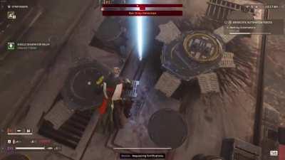 I like the enthusiasm, but his execution was a little off...